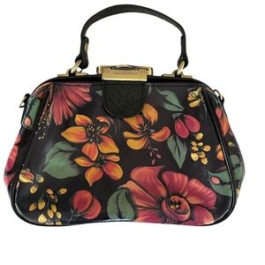 Patricia Nash floral purse, excellent condition!